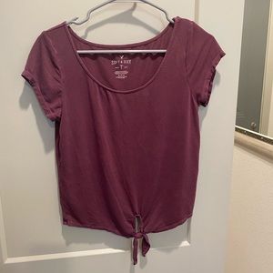 Soft & sexy tie shirt